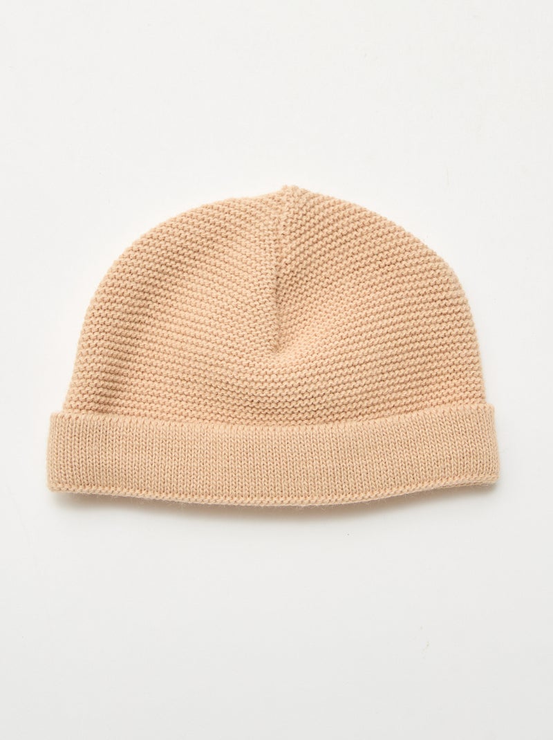 Gorro de punto 'La manufacture de Layette' Marron - Kiabi