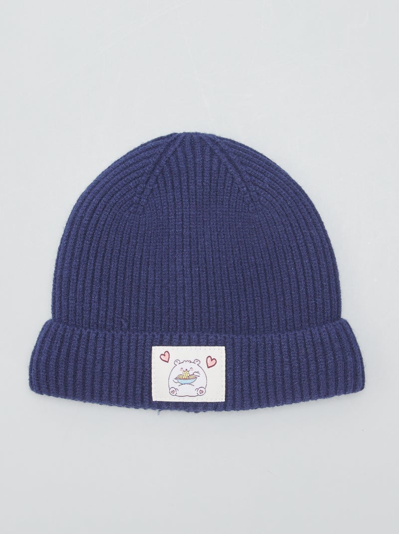 Gorro de punto NEGRO - Kiabi