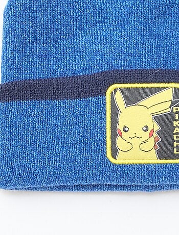 Gorro de punto 'Pikachu'