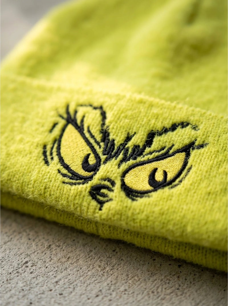 Gorro de punto suave y elástico the grinch Verde - Kiabi