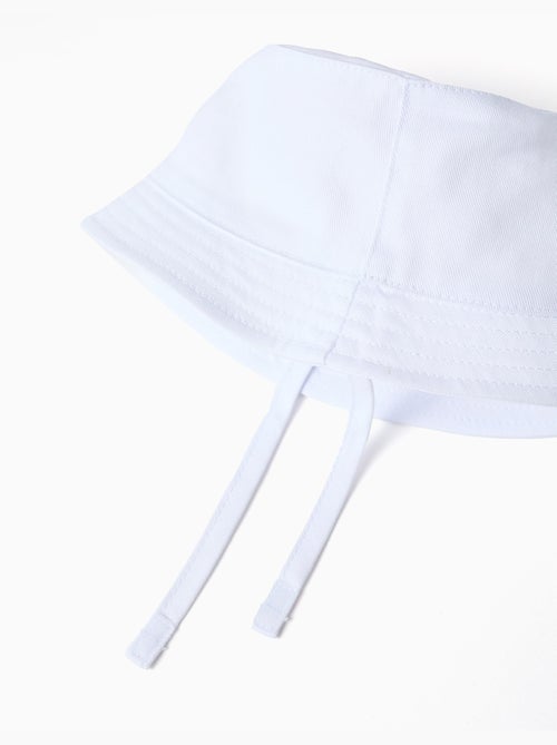 Gorro de sarga con tiras laterales - Kiabi Gorro de sarga con tiras laterales - Kiabi