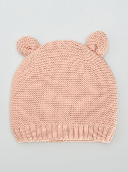 Gorro de tejido polar con detalle de orejitas - Kiabi