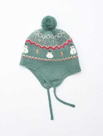 Gorro estilo peruano con motivo 'Navidad'