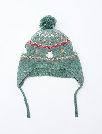 Gorro estilo peruano con motivo 'Navidad'
