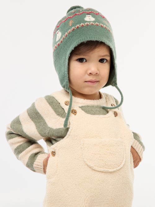 Gorro estilo peruano con motivo 'Navidad' - Kiabi