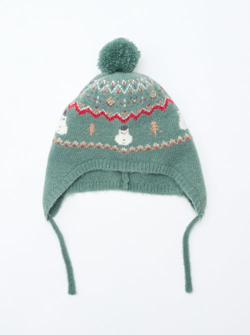 Gorro estilo peruano con motivo 'Navidad' - Kiabi