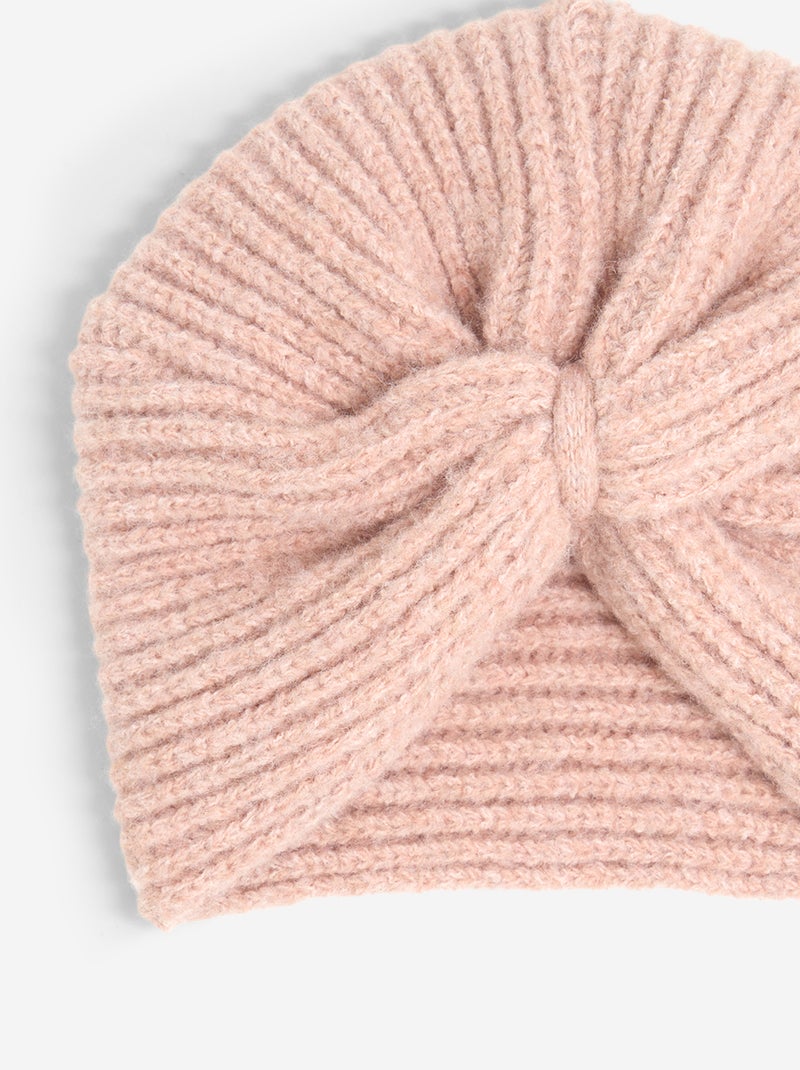 Gorro estilo turbante Rosa - Kiabi