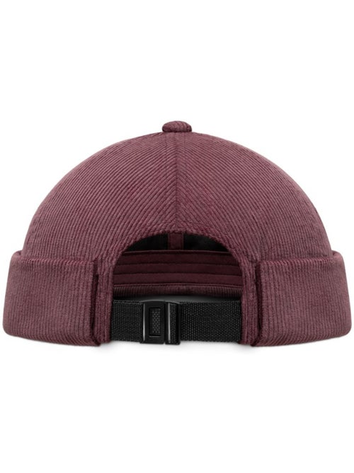 Gorro fisherman pana hombre y mujer cord docker burgundy - Kiabi Gorro fisherman pana hombre y mujer cord docker burgundy - Kiabi