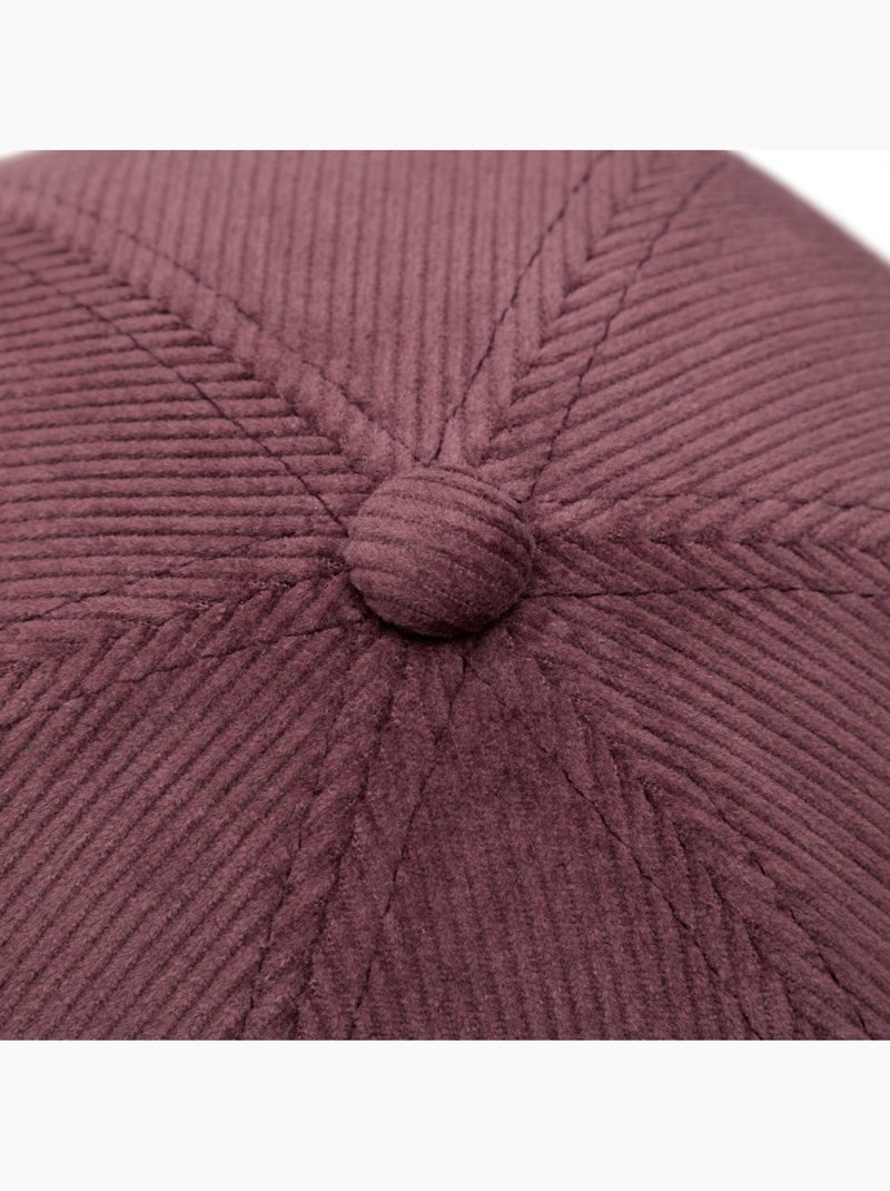 Gorro fisherman pana hombre y mujer cord docker burgundy Rojo - Kiabi