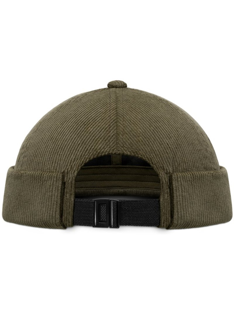 Gorro fisherman pana hombre y mujer cord docker Verde - Kiabi