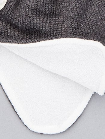 Gorro forrado con orejeras - Kiabi
