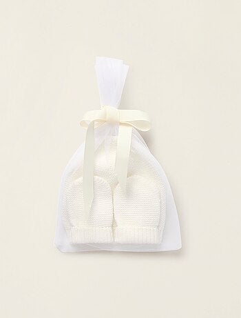 Gorro + guantes en punto