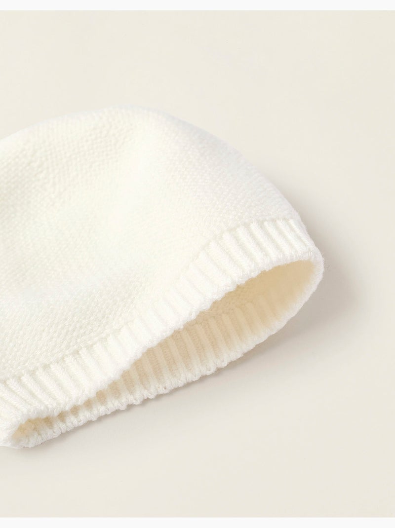 Gorro + guantes en punto Blanco - Kiabi