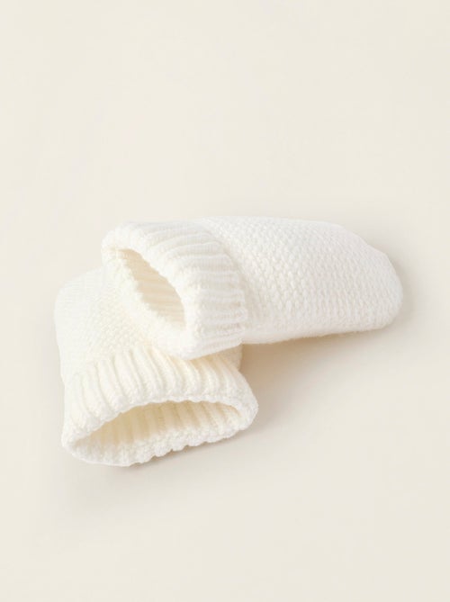 Gorro + guantes en punto - Kiabi