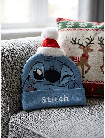 Gorro infantil de punto stitch disney
