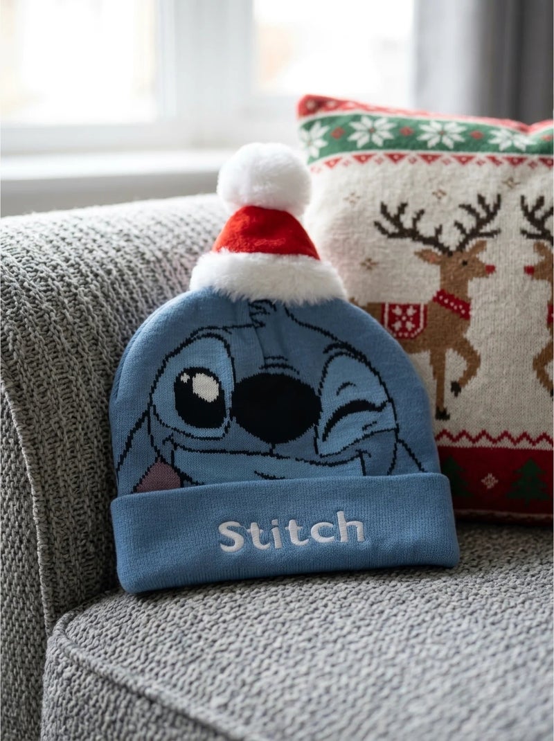 Gorro infantil de punto stitch disney Azul - Kiabi