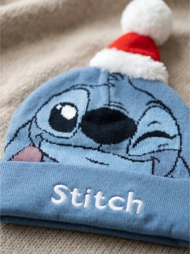 Gorro infantil de punto stitch disney Azul - Kiabi