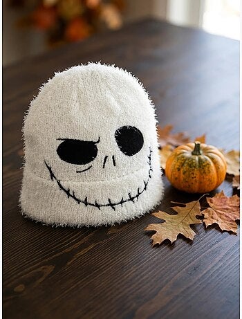 Gorro infantil jack skellington de punto elástico disney