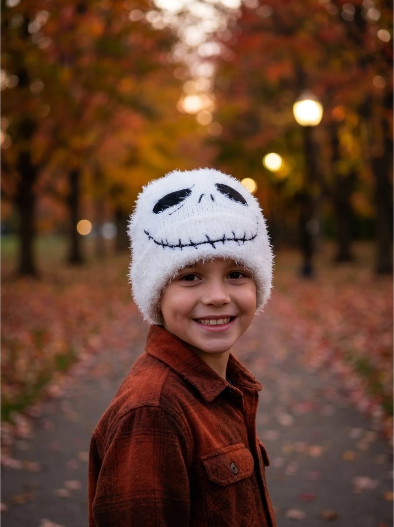 Gorro infantil jack skellington de punto elástico disney Negro - Kiabi