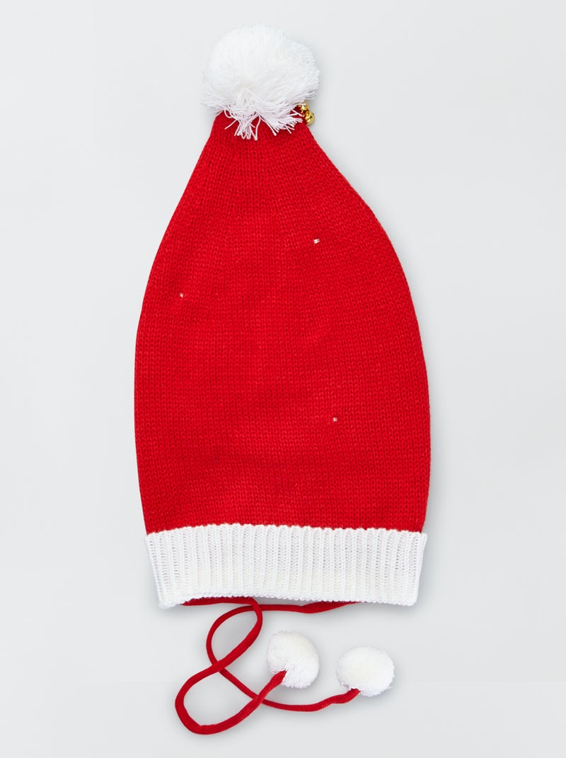 Gorro leds de Navidad blanco - Kiabi