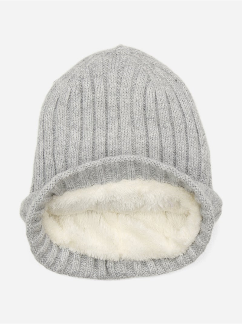 Gorro liso - bill tornade Gris - Kiabi