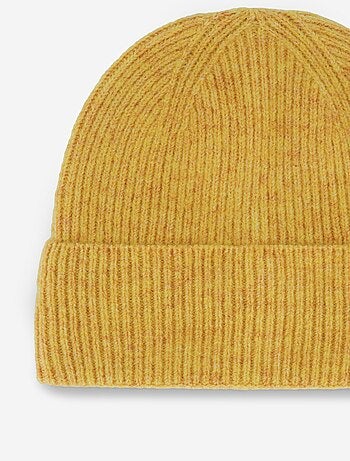 Gorro liso con vuelta