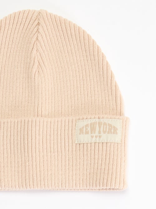 Gorro liso con vuelta - Kiabi Gorro liso con vuelta - Kiabi