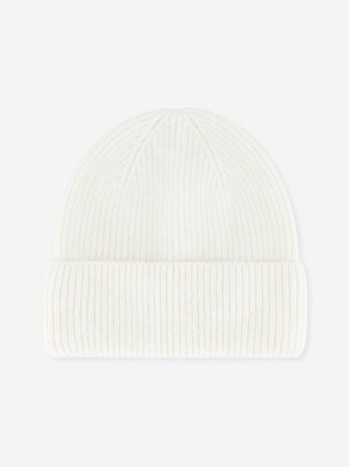 Gorro liso con vuelta - Kiabi