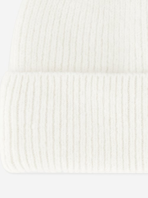 Gorro liso con vuelta - Kiabi