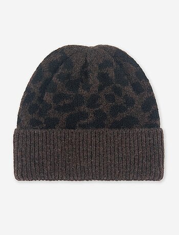Gorro liso con vuelta