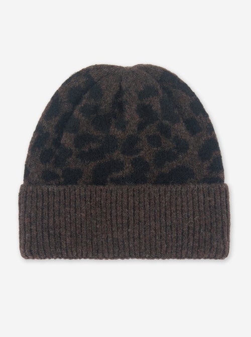 Gorro liso con vuelta - Kiabi