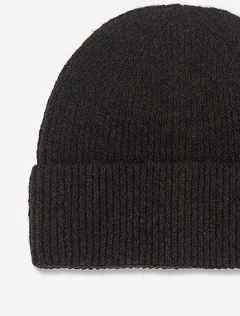 Gorro liso con vuelta