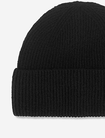 Gorro liso con vuelta
