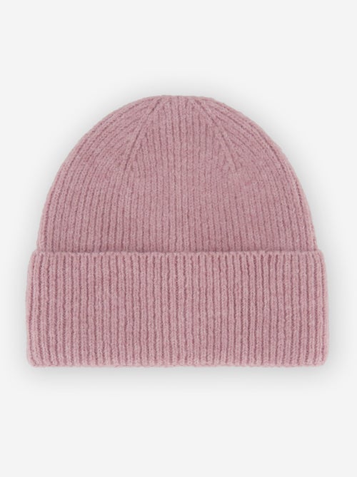 Gorro liso con vuelta - Kiabi