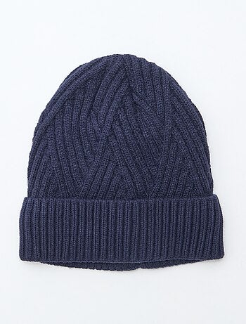 Gorro liso de punto