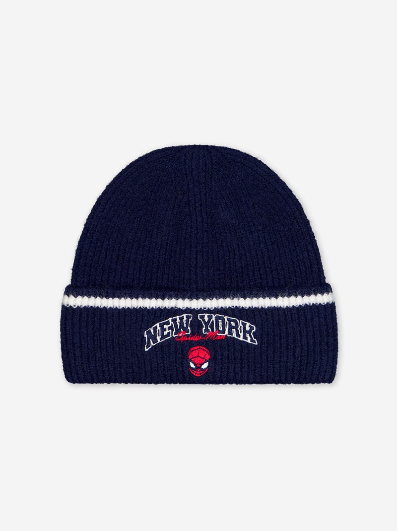 Gorro \'Marvel\' \'Spider-man\' con vuelta Azul - Kiabi