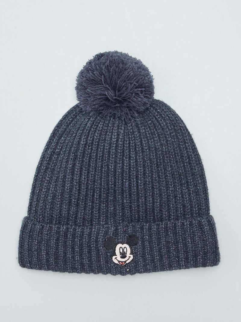 Gorro 'Mickey' con borla AZUL - Kiabi