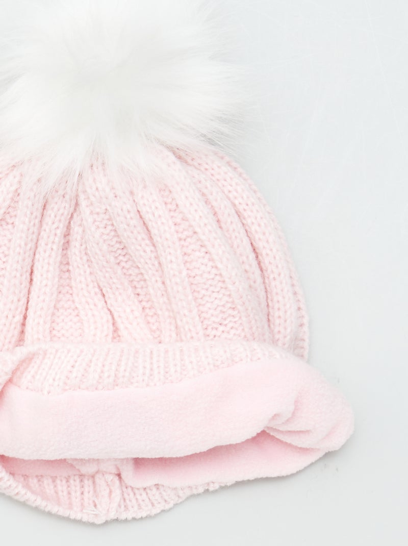 Gorro 'Minnie' con brillos ROSA - Kiabi