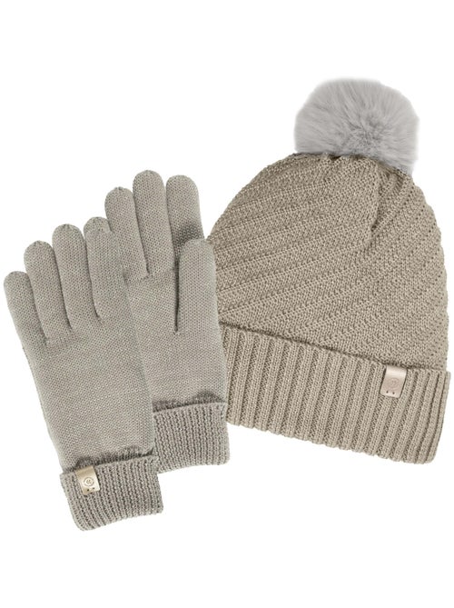 Gorro No dudes en completar tu look con unos Guantes a juego. mujer Isotoner - Kiabi