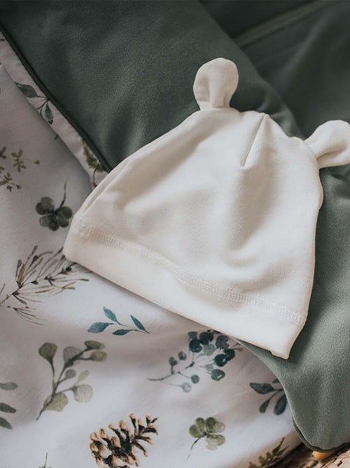 Gorro oso bebé de bambú "uni", confort y protección | SEVIRA KIDS - Kiabi