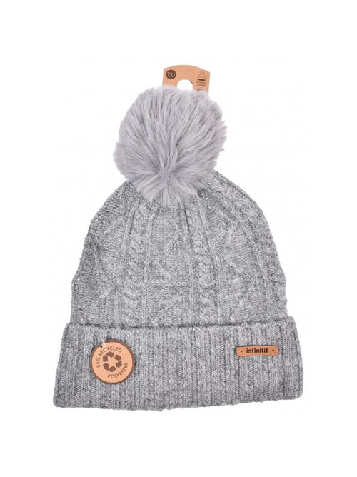 Gorro Pompon INFINITF Mujer - Kiabi