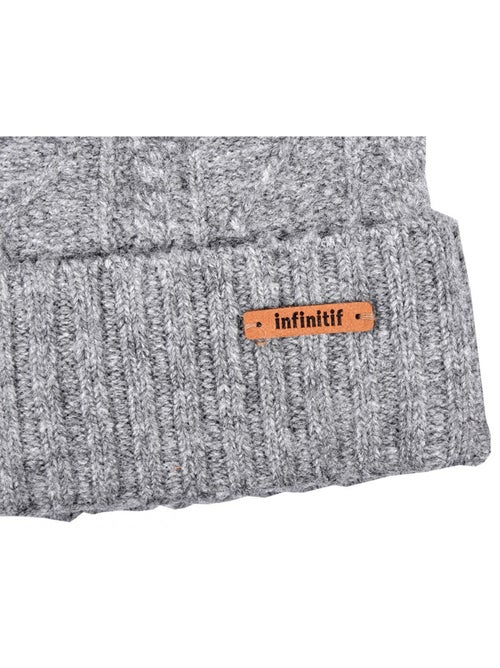 Gorro Pompon INFINITF Mujer - Kiabi
