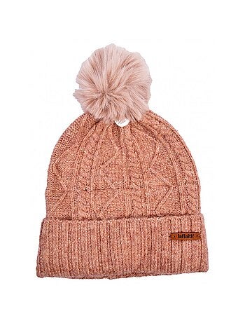 Gorro Pompon INFINITF Mujer