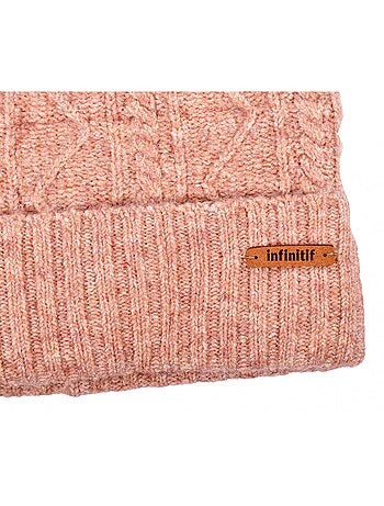Gorro Pompon INFINITF Mujer