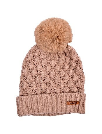 Gorro Pompon INFINITF Mujer