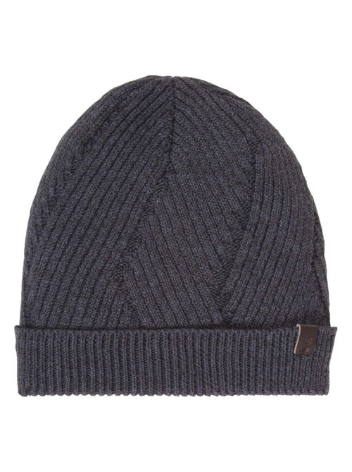 Gorro punto reciclado, cálido, forro polar reciclado hombre isotoner - Kiabi Gorro punto reciclado, cálido, forro polar reciclado hombre isotoner - Kiabi
