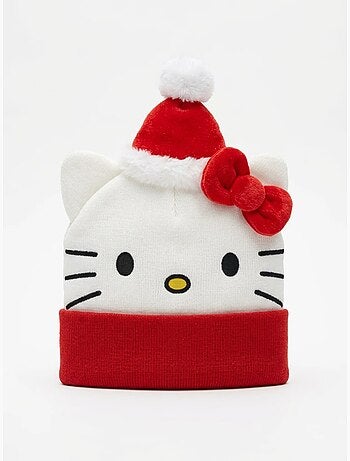 Gorro punto suave infantil hello kitty sanrio