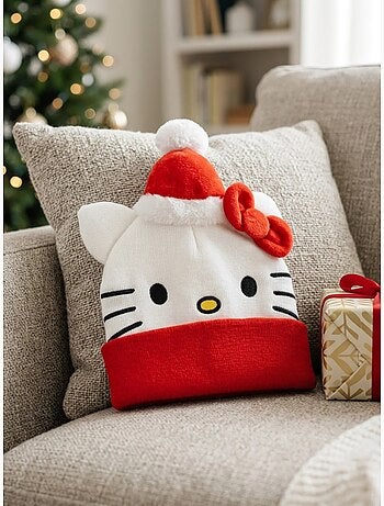 Gorro punto suave infantil hello kitty sanrio