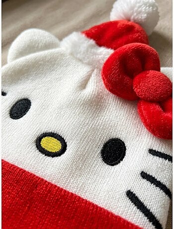 Gorro punto suave infantil hello kitty sanrio