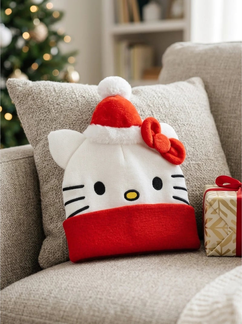 Gorro punto suave infantil hello kitty sanrio Rosa - Kiabi